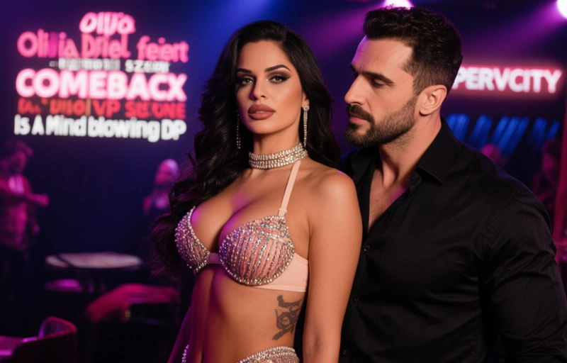 Visuelle Darstellung von Olivia Del Rio feiert Comeback bei DP Diva & Marie Fox bei PervCity
