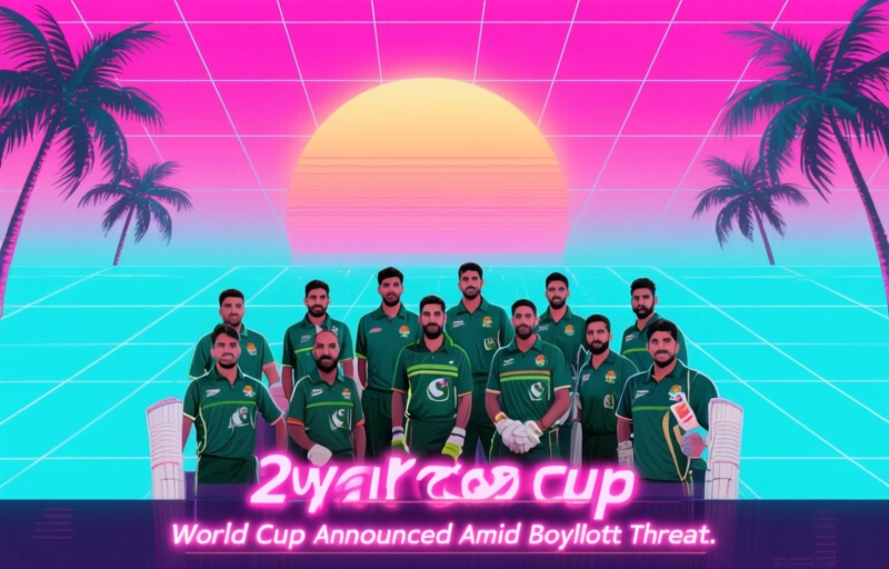 Pakistan's 2026 T20 World Cup Squad Announced Amid Boycott Threat