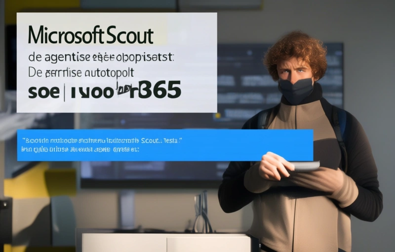 Visuele weergave van Microsoft Scout