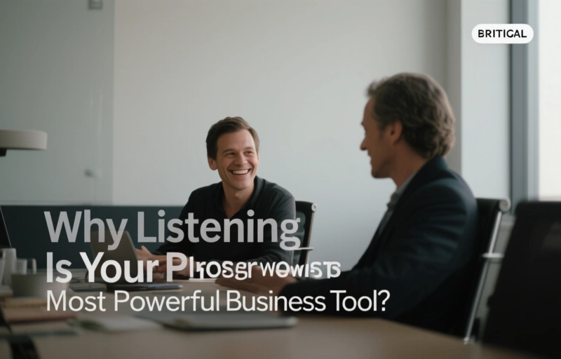 Why Listening Is Your Most Powerful Business Tool