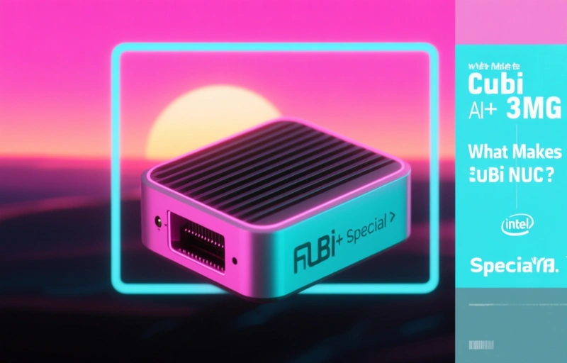 Visual representation of MSI Cubi NUC AI+ 3MG Panther Lake Mini PC Launches