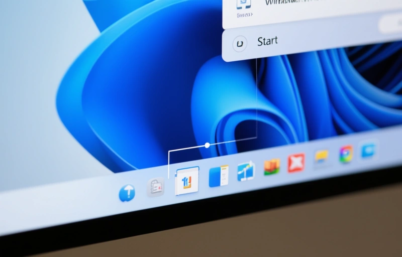 Visual representation of Windows 11 Brings Back Resizable Taskbar and Start Menu