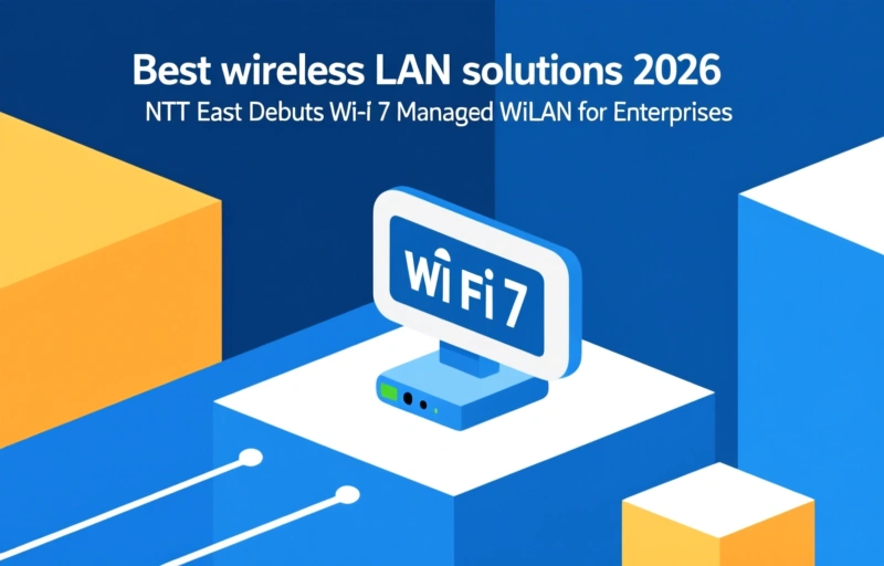 NTT East Debuts Wi-Fi 7 Managed WLAN for Enterprises