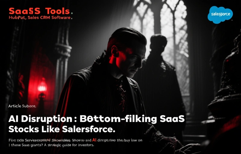 AI Disruption: Bottom-Fishing SaaS Stocks Like Salesforce