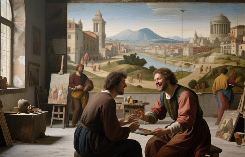 Unlocking Jan van Stinemolen's 1582 Naples Panorama