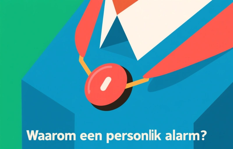 Visuele weergave van Persoonlijk alarm voor senioren