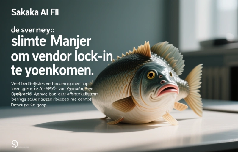 Visuele weergave van Sakana AI Fugu