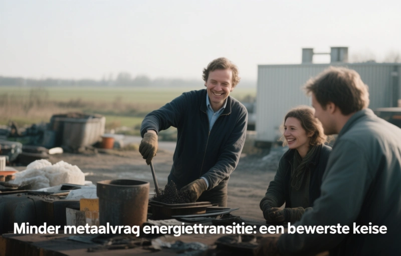 Minder metaalvraag energietransitie: een bewuste keuze