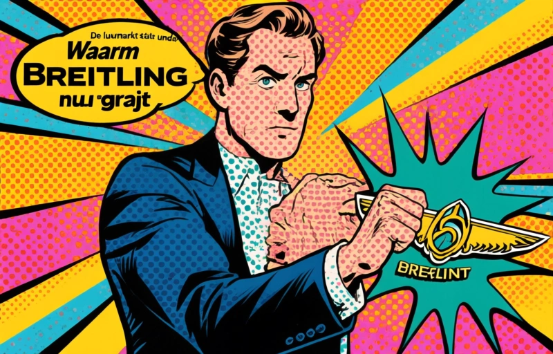 Visuele weergave van Breitling ontslaat tientallen medewerkers door crisis in luxehorloges