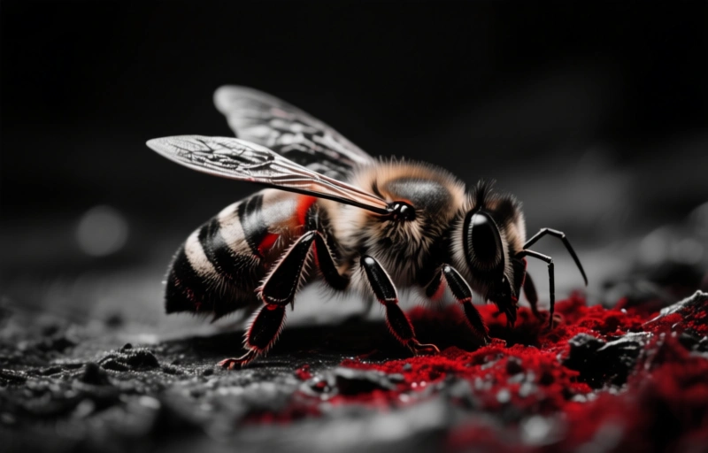 Visual representation of Insecticides Disrupt Bee Survival