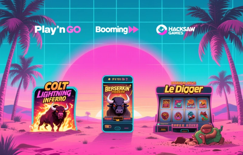 New Slots Drop: Play'n GO, Hacksaw Gaming, Booming Games