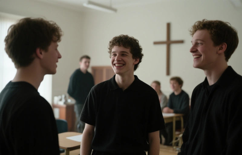 Dreier mit Adam Snow, Dex Devall & Flynn Fenix bei Catholic Boys