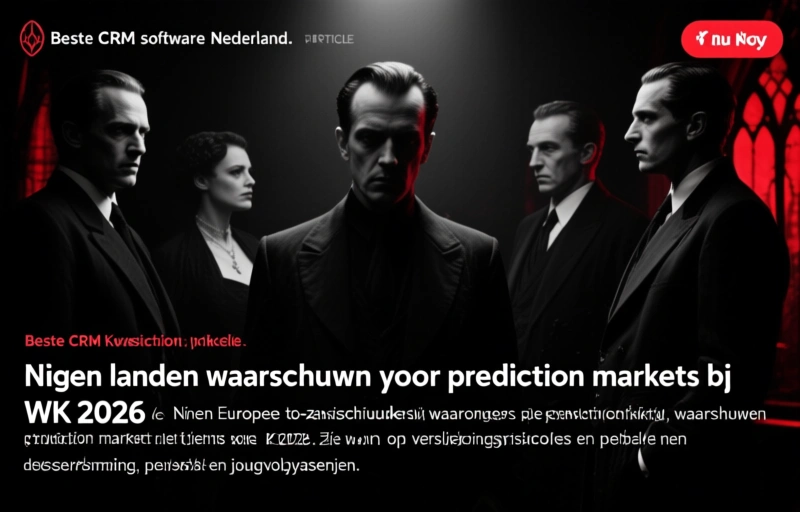 Negen landen waarschuwen voor prediction markets bij WK 2026