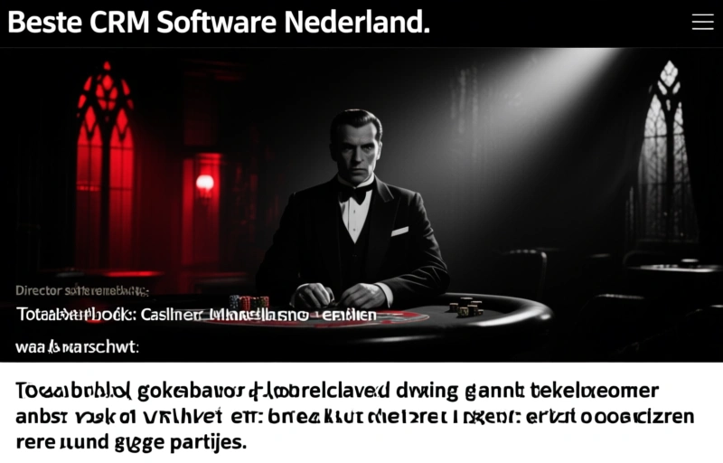 Totaalverbod gokreclames: kleinere casino's vertrekken