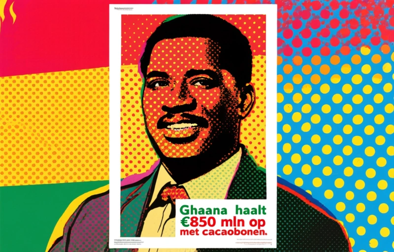 Ghana haalt €850 mln op met cacaobonnen