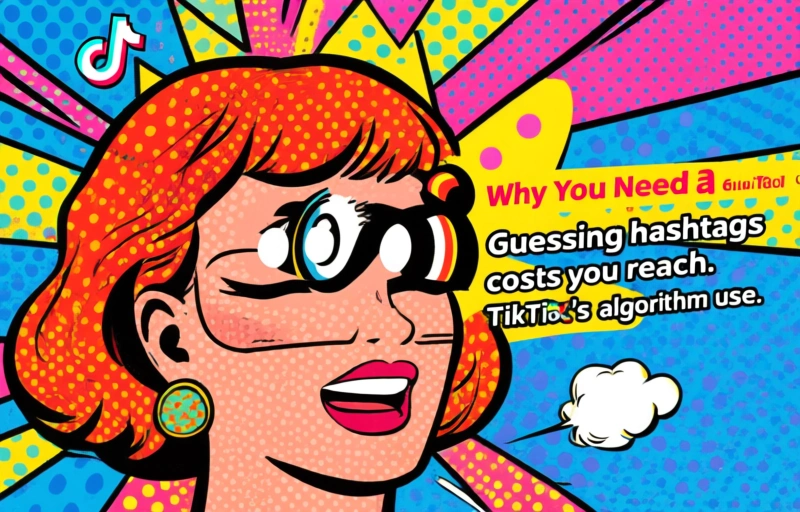 Visual representation of 10 Best TikTok Hashtag Generators for Viral Reach