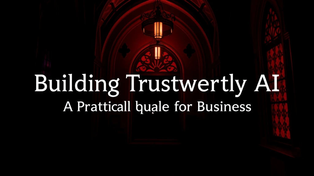 Building Trustworthy AI: A Practical Blueprint for Business