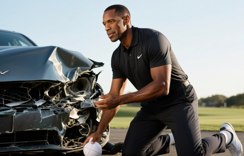 Visual representation of Tiger Woods Takes Responsibility After Car Accident