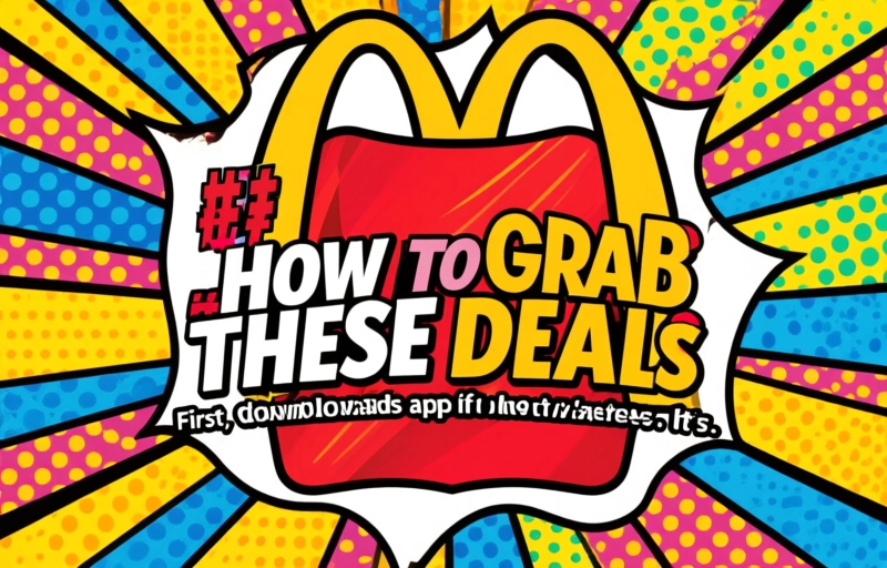 Visual representation of McDonald's BOGO Deals