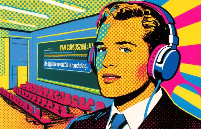 Van cursuszaal naar koptelefoon: de digitale revolutie in nascholing