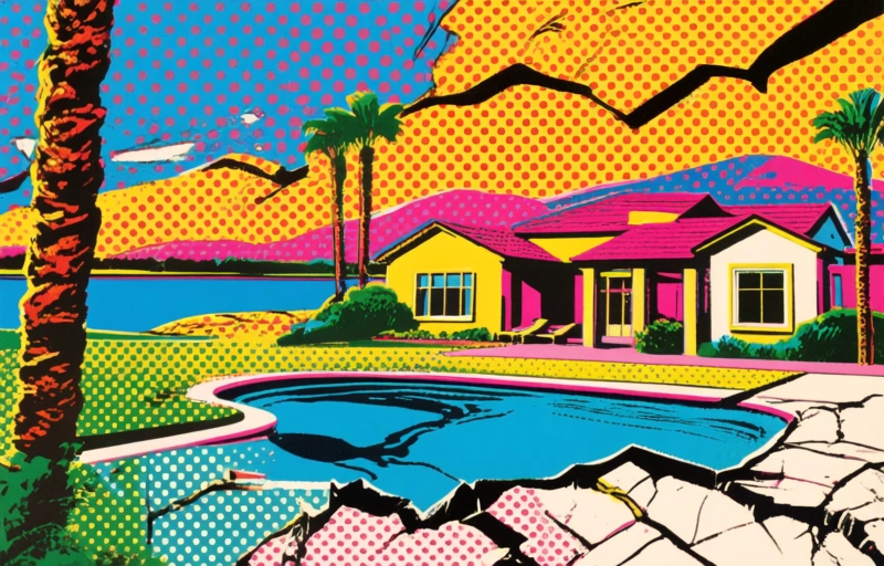 Lake Las Vegas: Hausbesitzer kaempfen gegen Millionen-Dollar-Risse