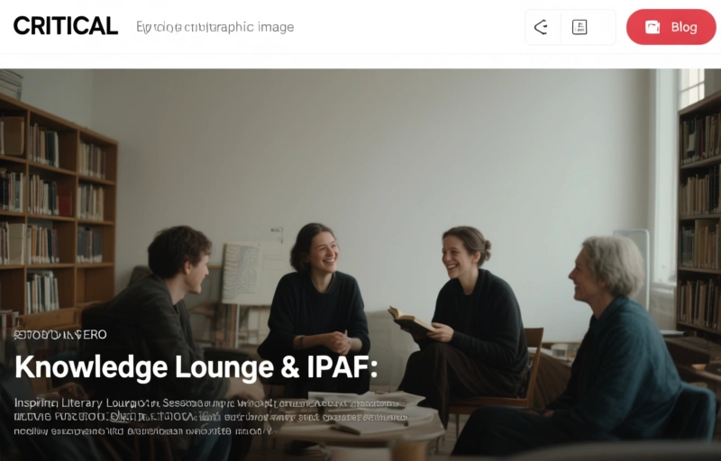 Knowledge Lounge & IPAF: Inspiring Literary Sessions