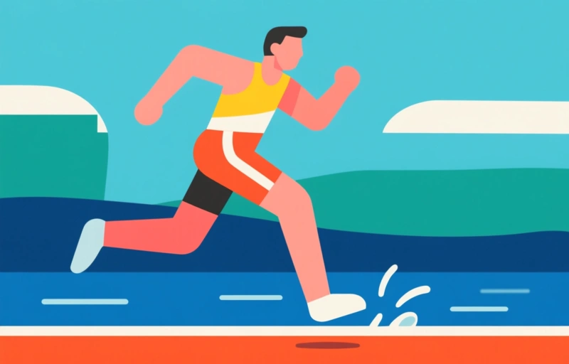 Visuele weergave van Remco Evenepoels inzinking