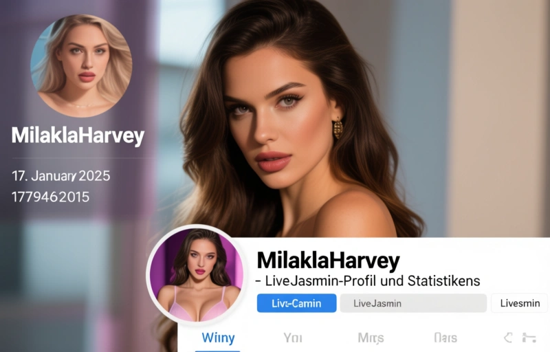 Visuelle Darstellung von MilaklaHarvey – LiveJasmin-Profil und Statistiken