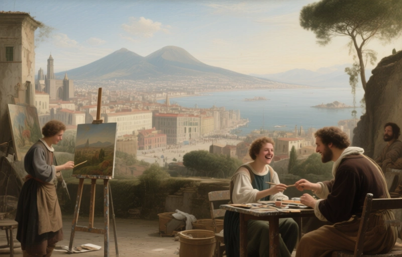 Unveiling Naples: The Panorama of Jan van Stinemolen