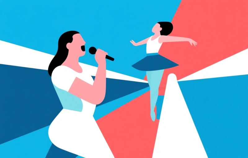 When Dancers Try to Sing: A Crossover Journey