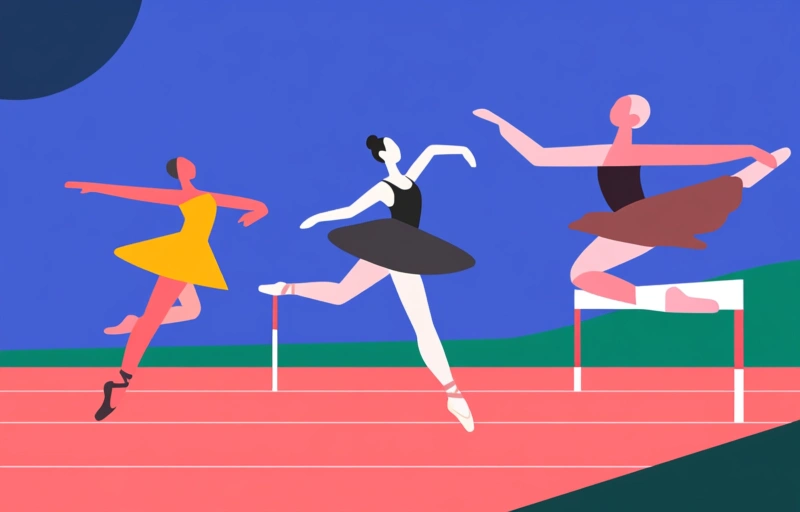 Visual representation of When Dancers Try to Sing