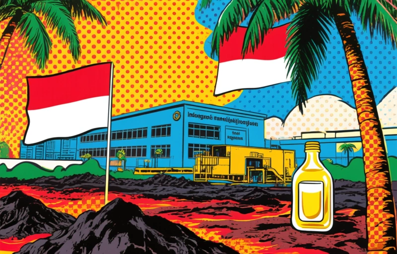 Indonesië stroomlijnt export van palmolie en kolen
