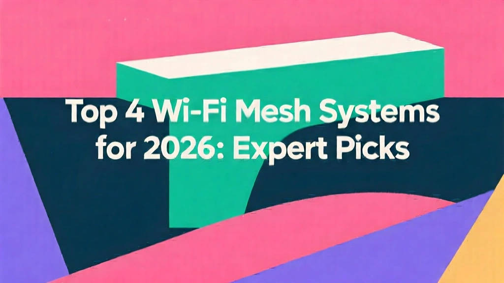 Top 4 Wi-Fi Mesh Systems for 2026: Expert Picks