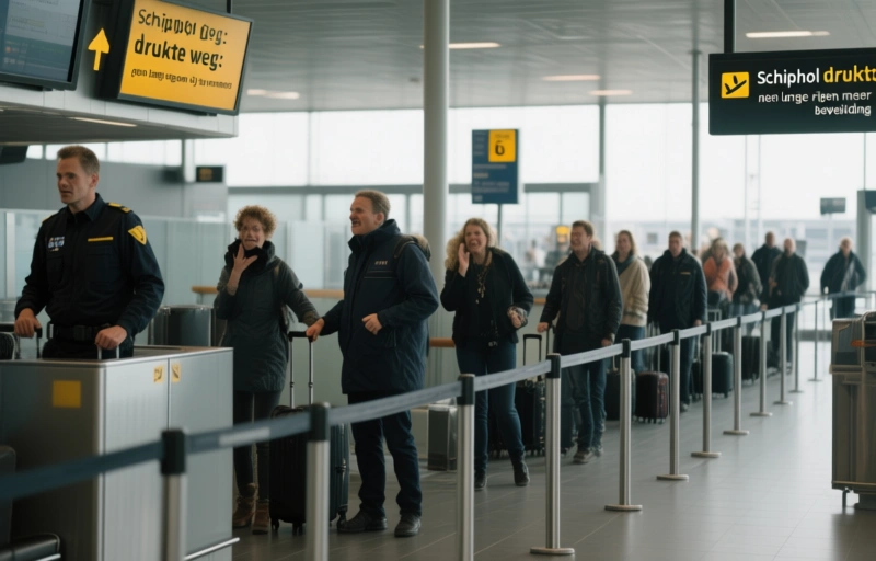 Schiphol drukte weg: geen lange rijen meer bij beveiliging