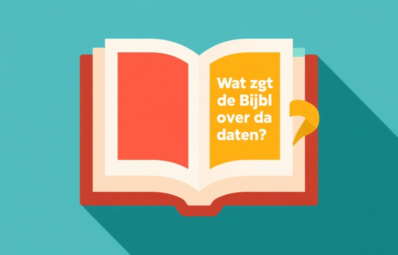 Visuele weergave van Christelijk daten