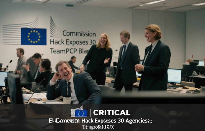 EU Commission Hack Exposes 30 Agencies: TeamPCP Blamed