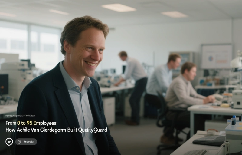 From 0 to 95 Employees: How Achile Van Gierdegom Built QualityGuard