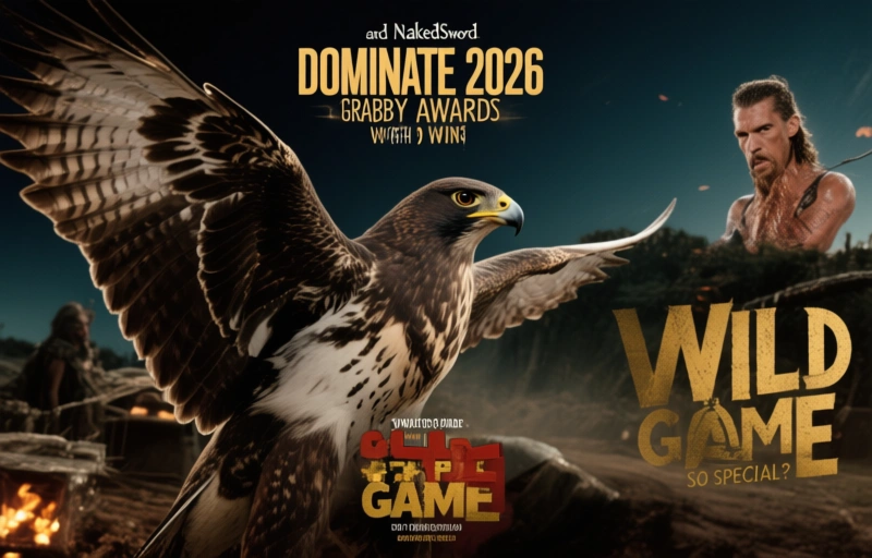Visual representation of Falcon and NakedSword Dominate 2026 Grabby Awards with 9 Wins