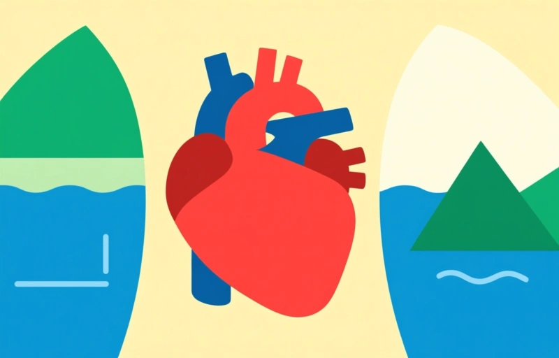 Visuele weergave van Hartziekten