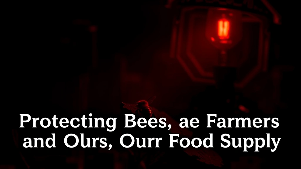 Protecting Bees, Farmers, and Our Food Supply