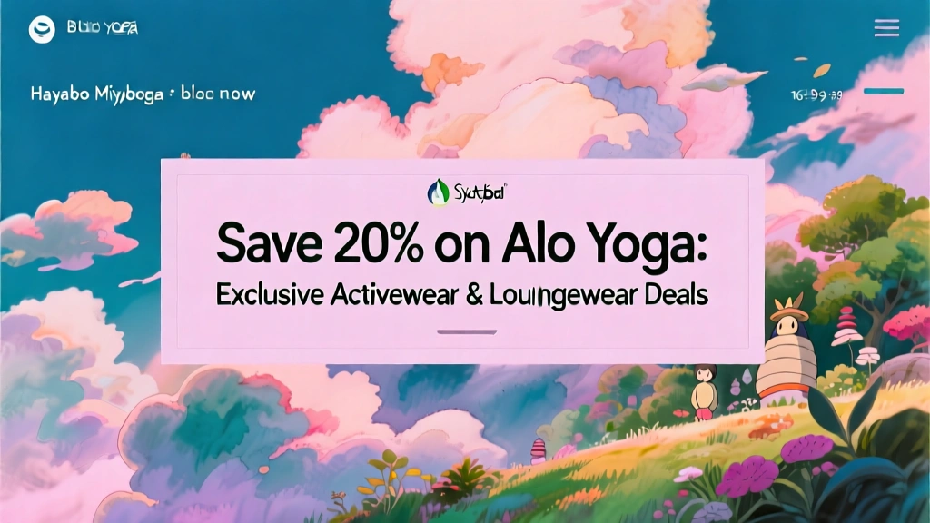 Save 20% on Alo Yoga: Exclusive Activewear & Loungewear Deals