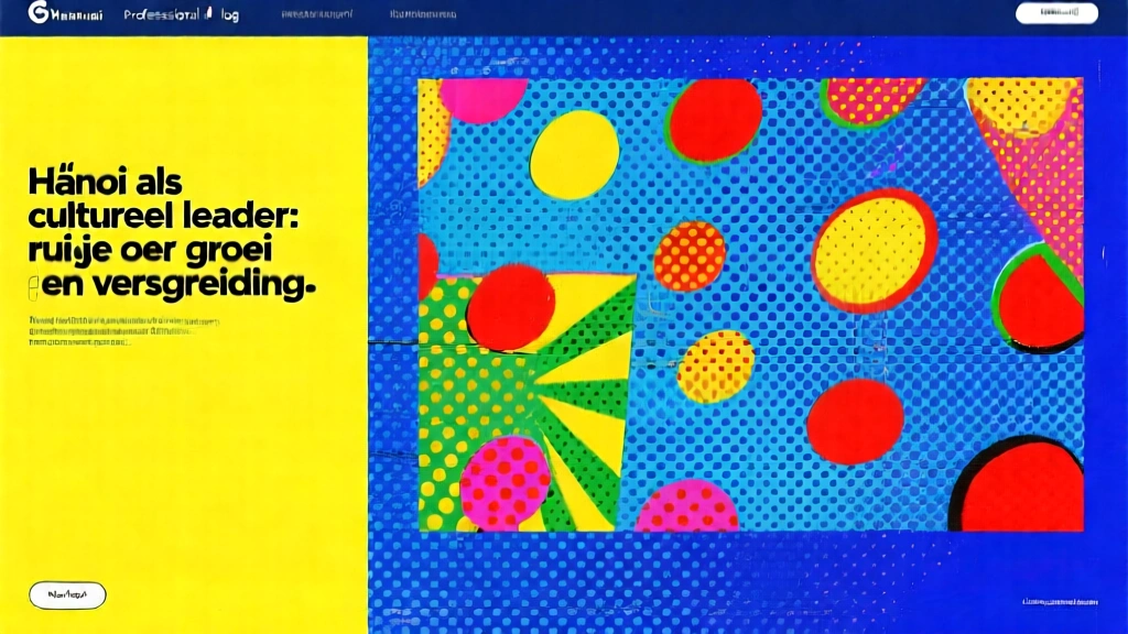 Hanoi als culturele leider: ruimte voor groei en verspreiding