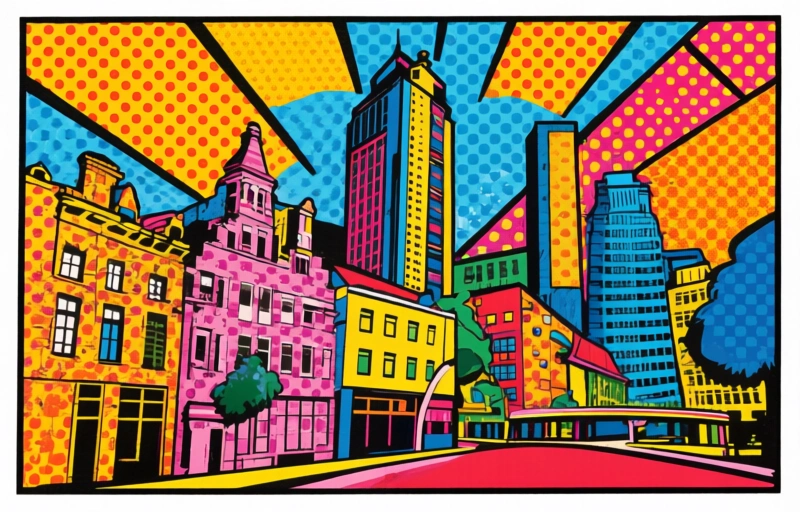 Visuele weergave van Hanoi als culturele leider