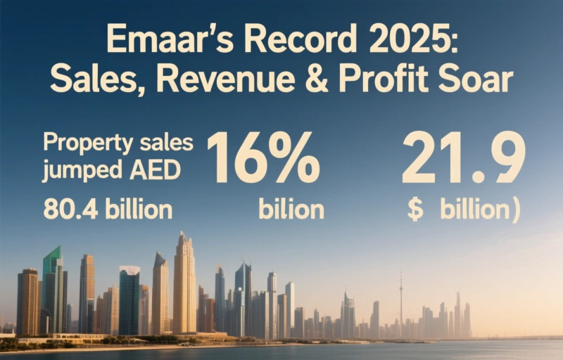 Visual representation of Emaar's Record 2025