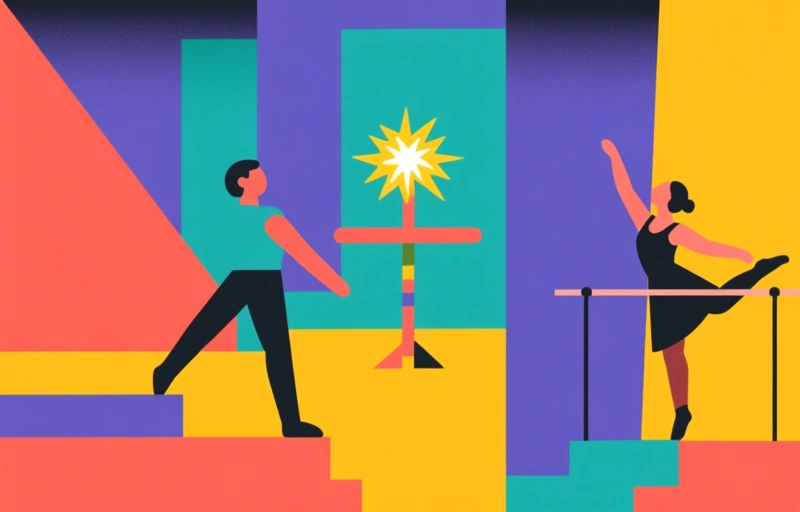 Visual representation of Henry Lichtmacher's Ballet Journey