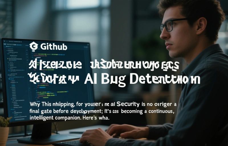 Visual representation of GitHub Supercharges Security with AI Bug Detection