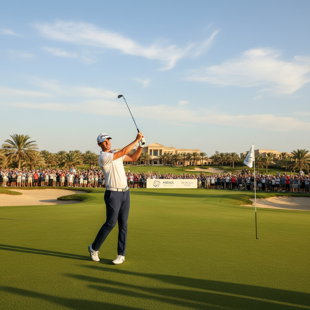 Chris Wood Wins MENA Golf Tour, Secures DP World Tour Pathway