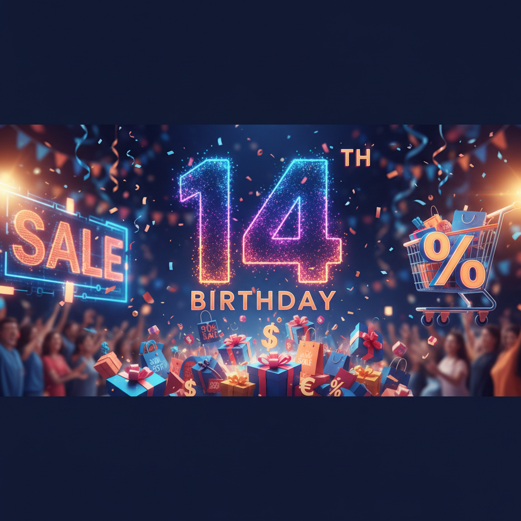 Lazada's 14th Birthday Sale: Up to 90% Off Deals