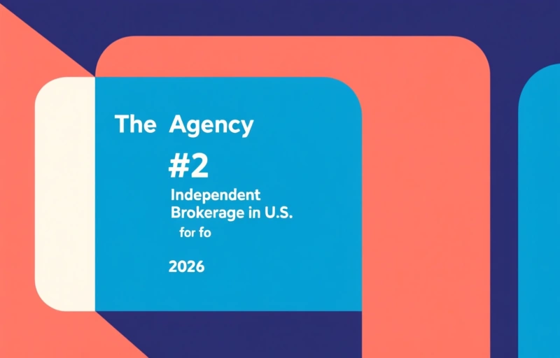 The Agency Named #2 Independent Brokerage in U.S. for 2026