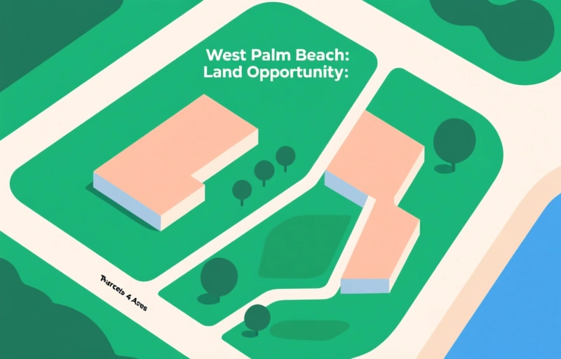 West Palm Beach Land Opportunity: Two Parcels on 4 Acres